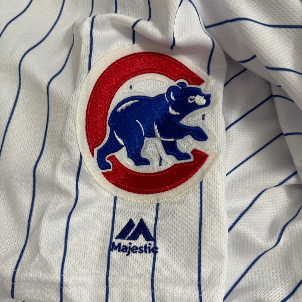 Majestic Chicago Cubs MLB 150th Anniversary Flex Base Authentic Jersey 52 NWT - Picture 9 of 9